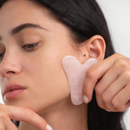 Gua-Sha Face Roller - Lymphatic Massage Tool