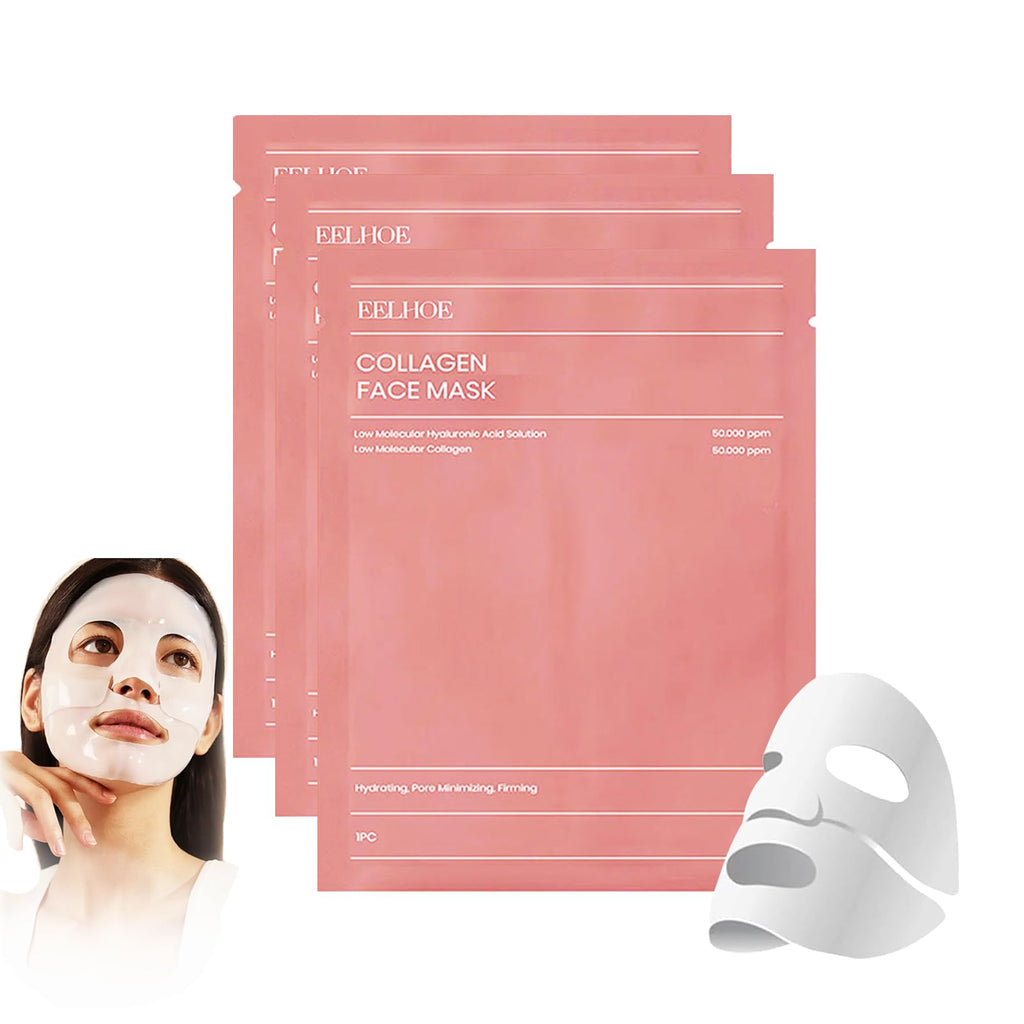 Collagen Face Mask – Hydrated, Glowing Skin in Minutes