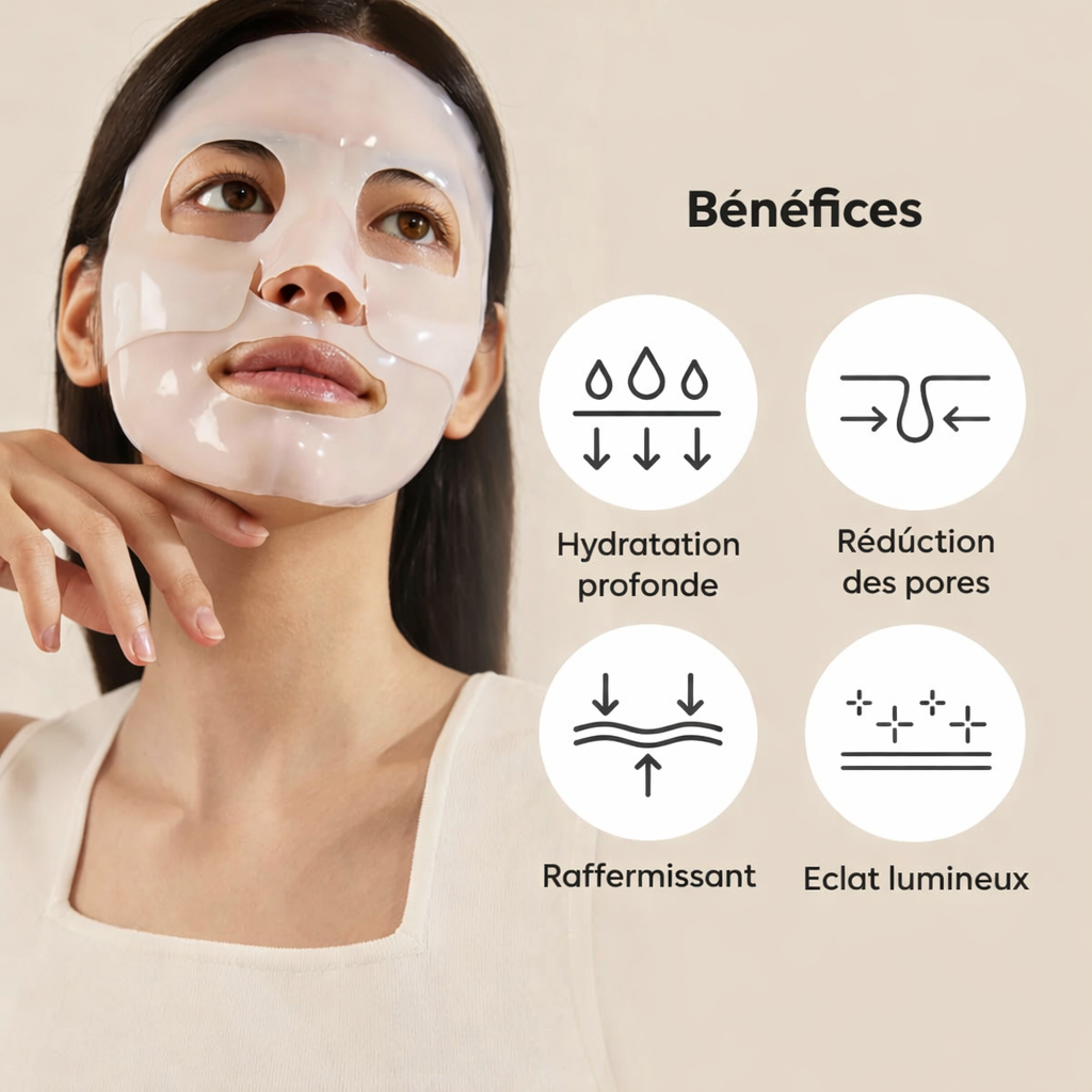 Collagen Face Mask – Hydrated, Glowing Skin in Minutes