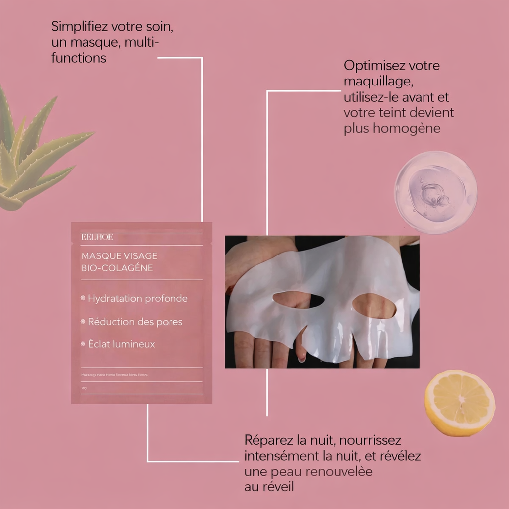 Collagen Face Mask – Hydrated, Glowing Skin in Minutes