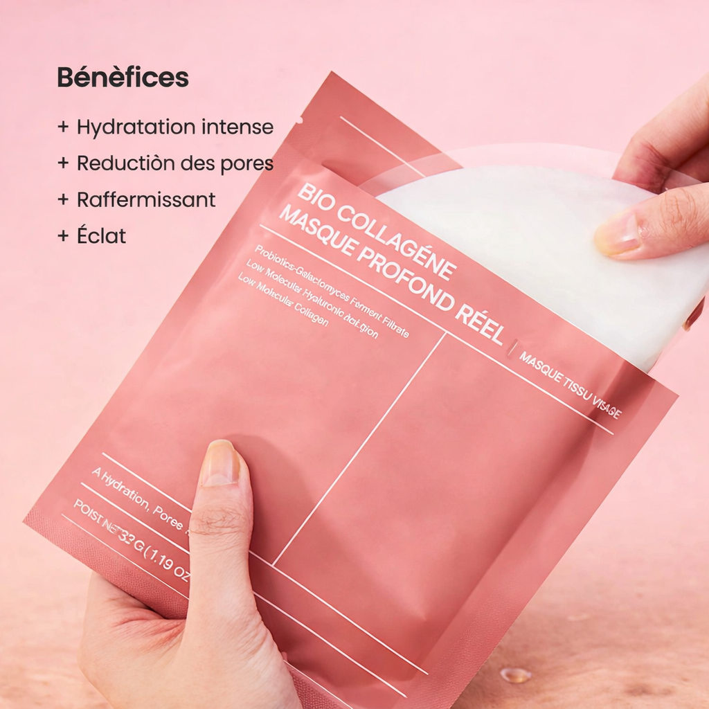 Collagen Face Mask – Hydrated, Glowing Skin in Minutes