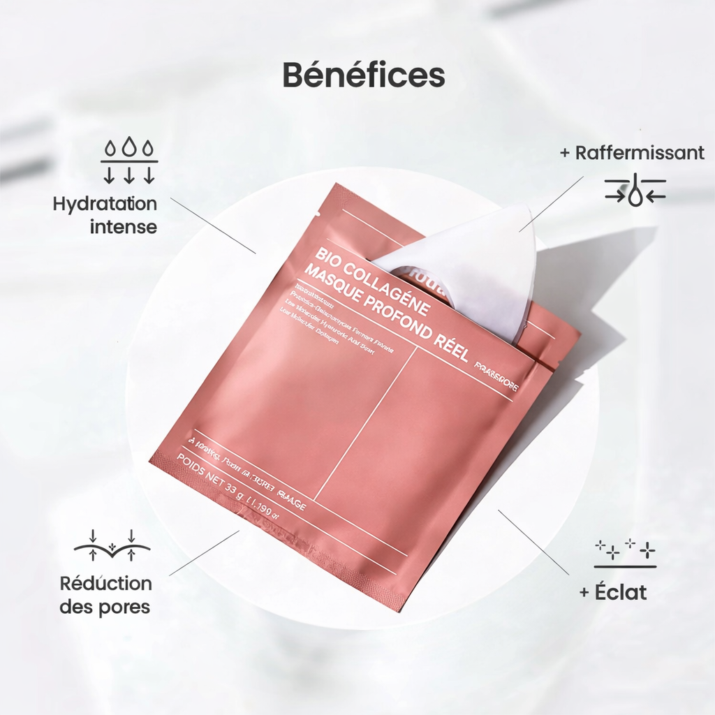 Collagen Face Mask – Hydrated, Glowing Skin in Minutes