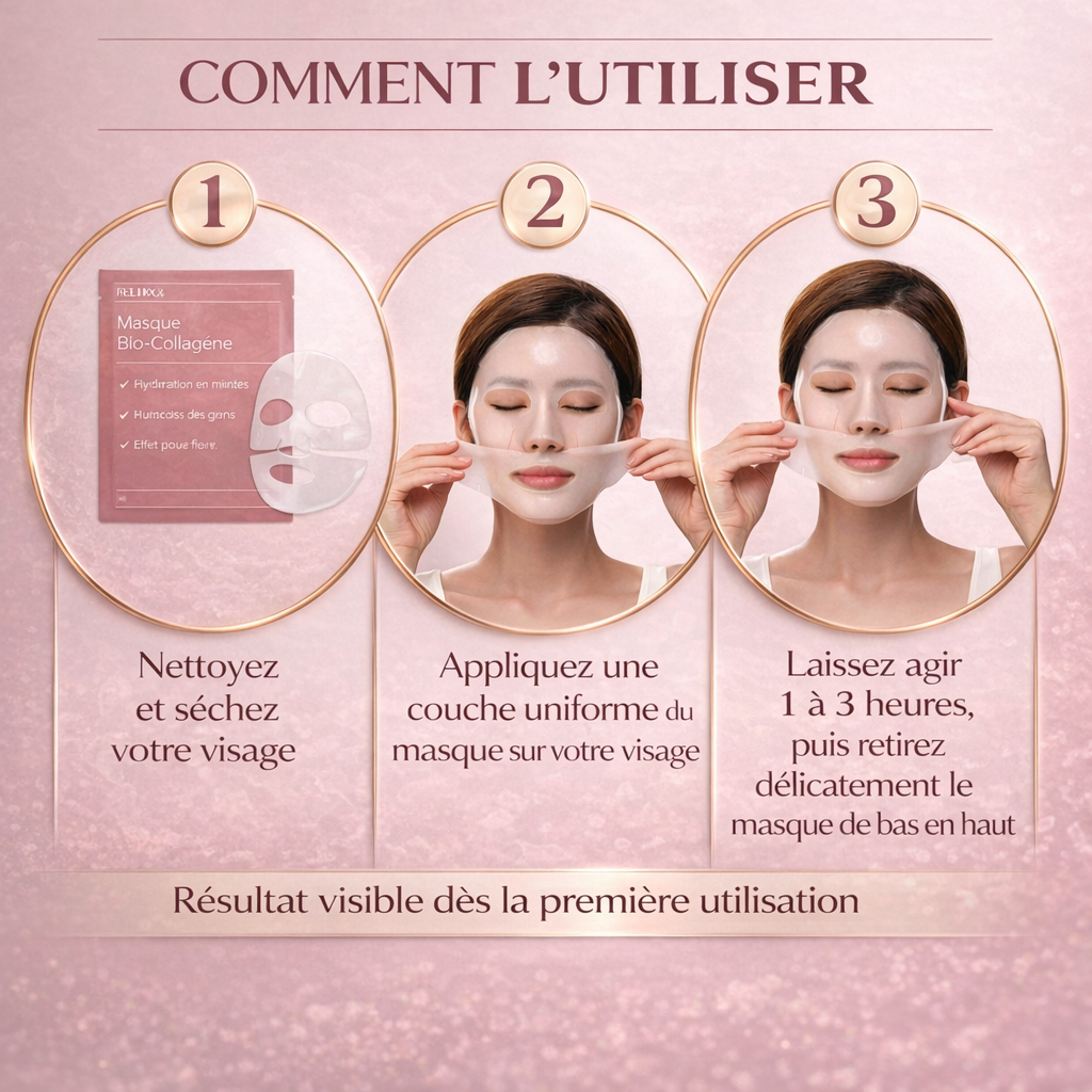 Collagen Face Mask – Hydrated, Glowing Skin in Minutes